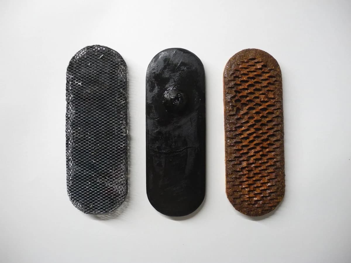Triptyque oval