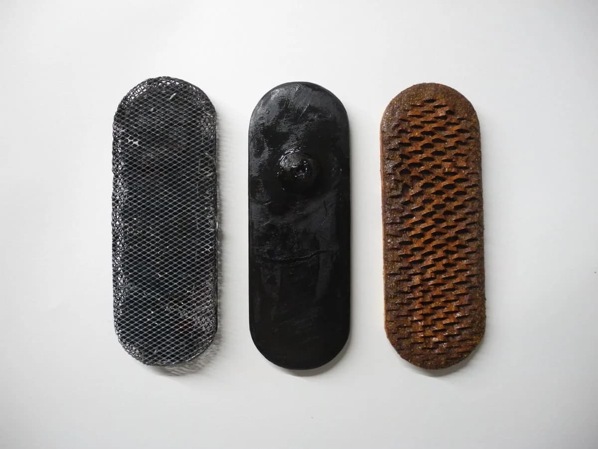 Triptyque oval